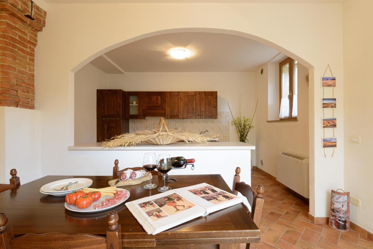 Agriturismo Le Crete - Appartamenti Asciano Dış mekan fotoğraf